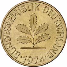 10 Pfennig 1974 F  