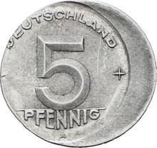 5 пфеннигов 1948-1950   