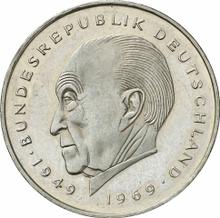 2 марки 1984 F   "Аденауэр"