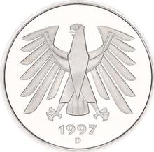 5 марок 1997 D  