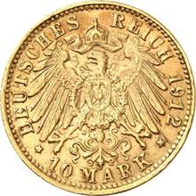 10 марок 1912 F   "Вюртемберг"