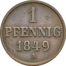 Pfennig 1849 A  