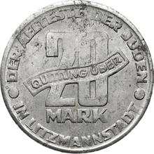 20 Mark 1943    "Ghetto Litzmannstadt"