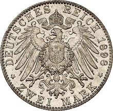 2 марки 1898 J   "Гамбург"
