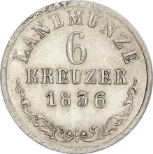 6 Kreuzer 1836  K 