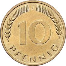 10 fenigów 1966 J  