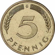 5 fenigów 1988 G  