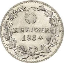 6 Kreuzer 1834  D 