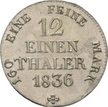 1/12 Thaler 1836  G 