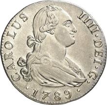4 reales 1789 M MF 
