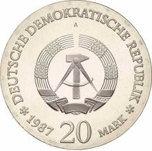 20 Mark 1987 A   "Stadtsiegel"
