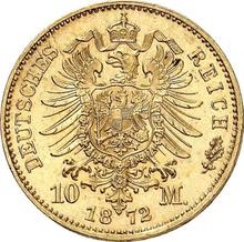 10 marcos 1872 D   "Bavaria"