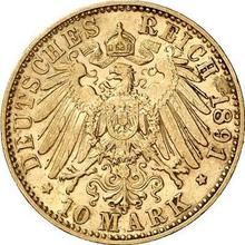 10 marcos 1891 E   "Sajonia"