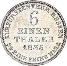 1/6 Thaler 1835   