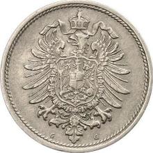 10 Pfennig 1873 G  