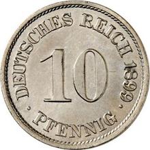 10 Pfennige 1899 J  