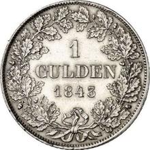Gulden 1843   