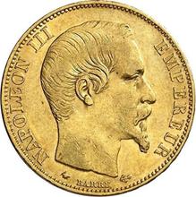 20 francos 1858 BB  