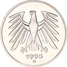 5 марок 1995 D  