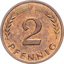 2 Pfennige 1963 J  
