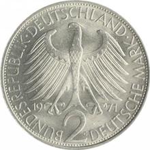 2 marki 1971 G   "Max Planck"