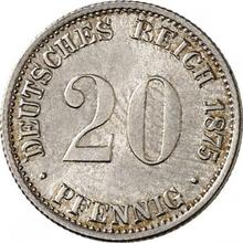 20 Pfennige 1875 C  