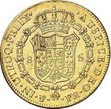 8 escudo 1793 PTS PR 