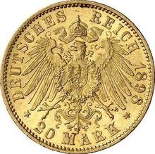 20 marcos 1898 A   "Prusia"