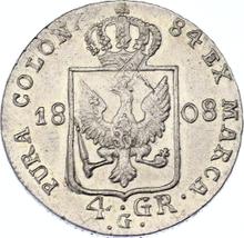 4 groszy 1808 G   "Śląsk"