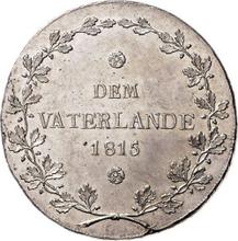 Thaler 1815    "DEM VATERLANDE"