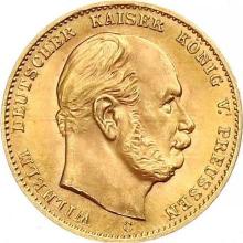 10 marcos 1879 C   "Prusia"