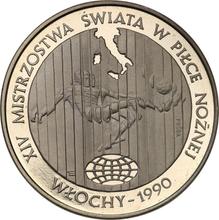 20000 злотых 1989 MW  ET "XIV Чемпионат мира по футболу - Италия 1990" (Пробные)