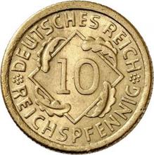 10 рейхспфеннигов 1929 G  
