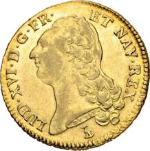 Doppelter Louis d'or 1786 T  