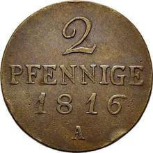 2 Pfennige 1816 A  