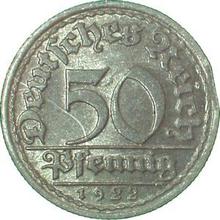 50 Pfennig 1922 F  