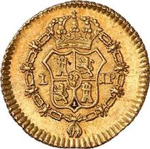Medio escudo 1820 L JP 