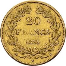 20 Francs 1835 B  