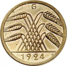 50 Reichspfennigs 1924 G  