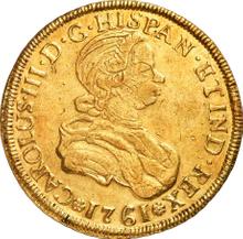 8 escudo 1761 G J 