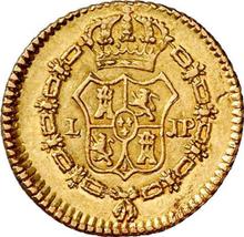 Medio escudo 1819 L JP 