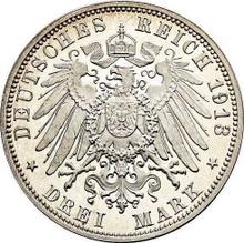 3 marki 1913 E   "Saksonia"