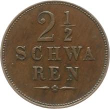 2 1/2 Schwaren 1861   