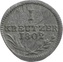 1 крейцер 1802   