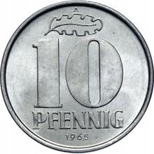 10 fenigów 1965 A  