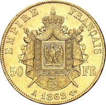 50 Francs 1862 A  