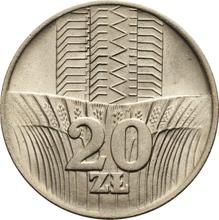 20 Zlotych 1973   