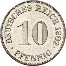 10 fenigów 1902 J  