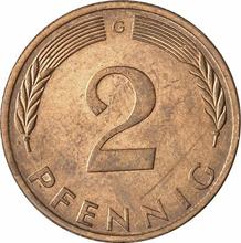 2 Pfennige 1971 G  