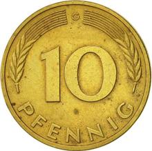 10 Pfennig 1983 G  